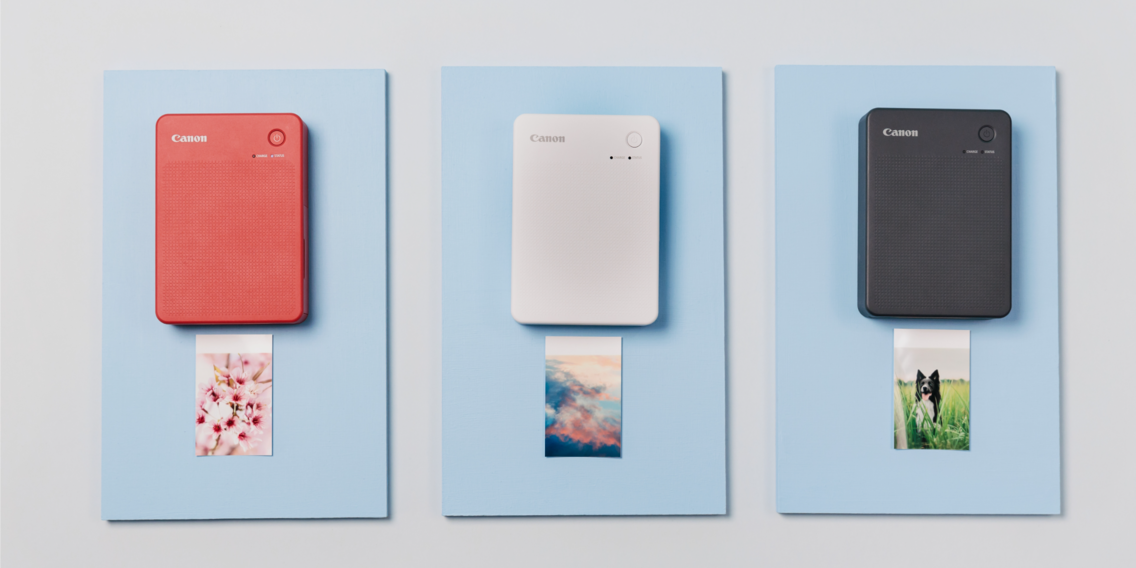 新品未使用！Canon SELPHY QX20 キヤノン ミニフォトプリンター SELPHY QX20 ホワイト＆用紙40枚